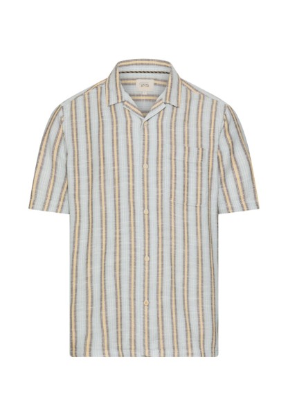 Baumwollhemd mit Brusttasche