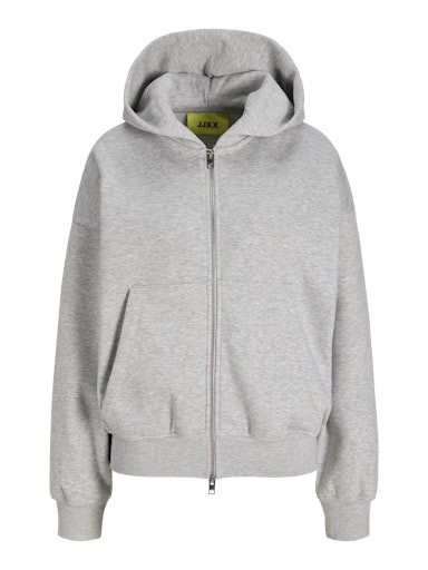 JXSOPHIA BOXY LS ZIP HOOD SWT
