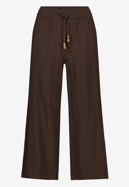Stoffhose 7/8 mit Bindedetail