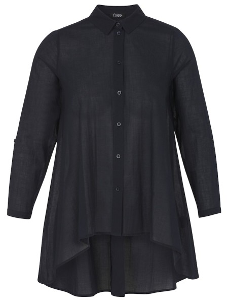 Bluse Hemdkragen 1/1 Arm Uni