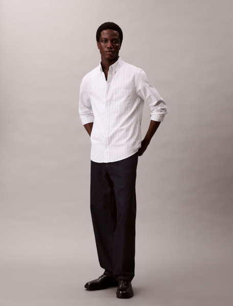 LS STRIPE OXFORD CLASSIC SHIRT