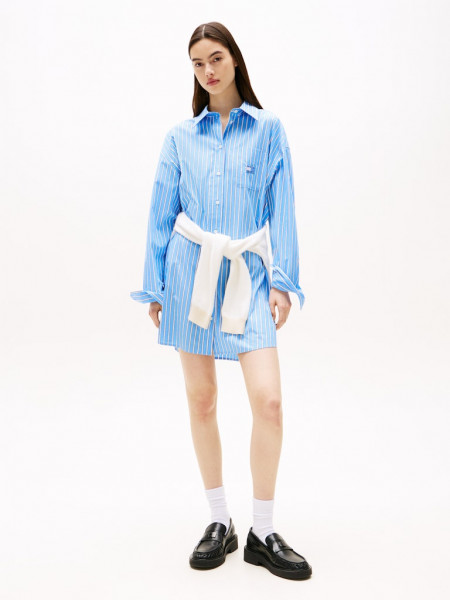 TJW OVS MINI SHIRT DRESS EXT