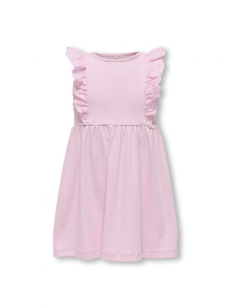 KMGDREA LIFE S/S DETAIL DRESS JRS