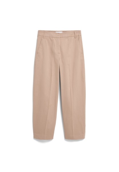 BARREL LEG TWILL PANT