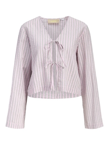 JXZOE SEERSUCKER LS TIE SHIRT WVN LN