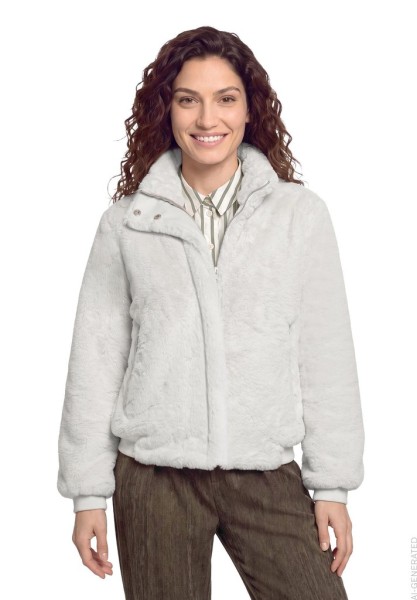 Kunstfell-Jacke