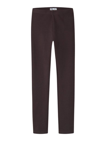 NKFDAVINA SOLID SWE LEGGING BRU N NOOS