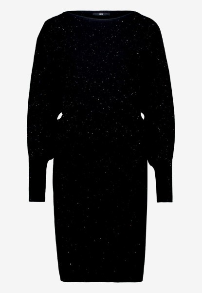 Strickkleid mit Pailletten