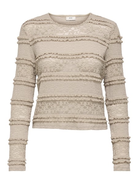 JDYSARAH L/S LACE TOP JRS