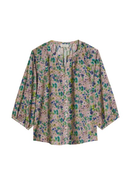 Print-Bluse relaxed