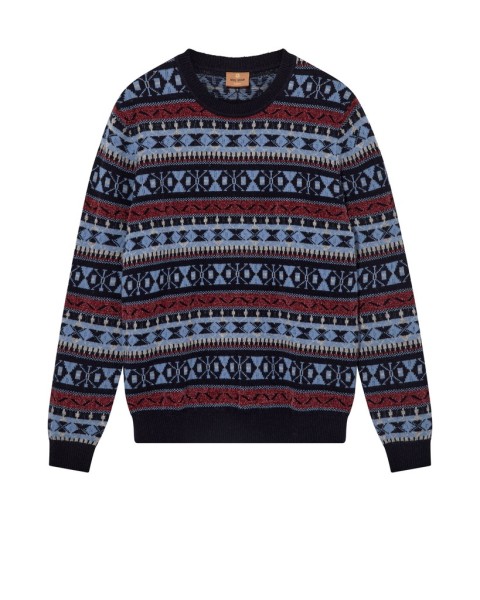 MMGPatterson Jacquard Crew Knit