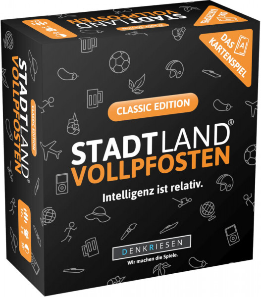 Stadt Land Vollpfosten® - Das Kartenspiel Classic Edition
