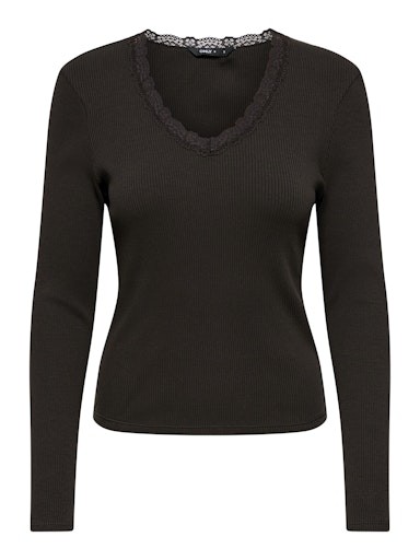 ONLSARA SHARAI L/S V-NECK TOP JRS