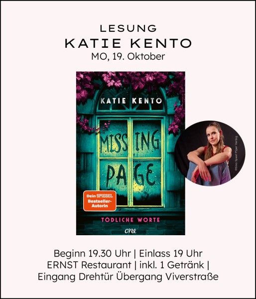 Lesung Katie Kento