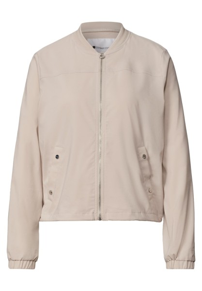 Langarm Blouson mit Zipper