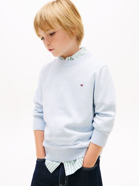 CREW NECK SWEATER LS