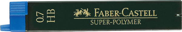 Faber-Castell 120700 Super-Polymer Feinmine, HB, 0.7 mm