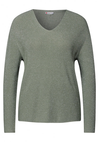 Glitzernder Pullover