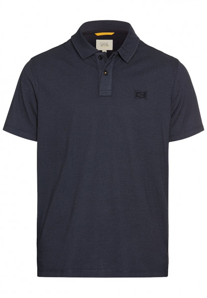 Kurzarm Poloshirt aus reiner Baumwolle