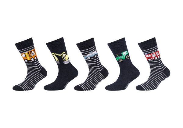 Children ca-soft recycled cotton Socks 5p