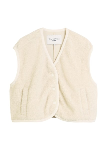 Curly-Sweatweste relaxed