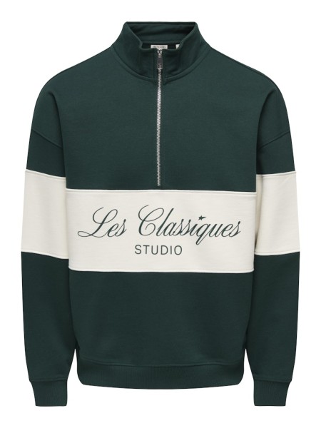 ONSLES CLASSIQUES OVZ HALFZIP SWEAT