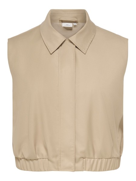 CARLISSY S/L ZIPPER VEST PNT