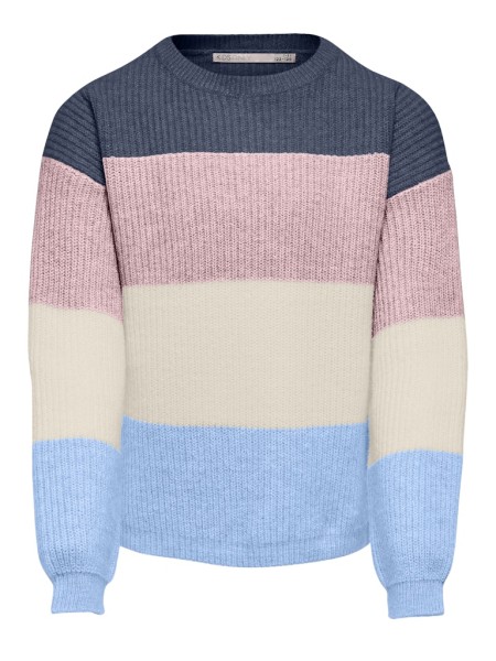 KOGSANDY L/S STRIPE PULLOVER KNT NOOS