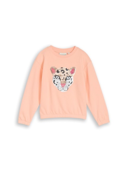 Sweatshirt mit Wendepailletten