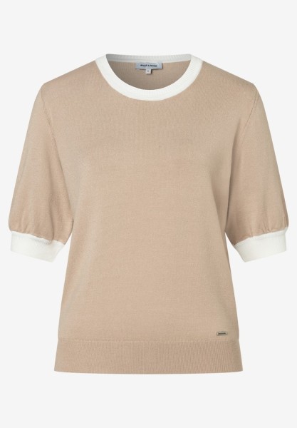 Kurzarmpullover