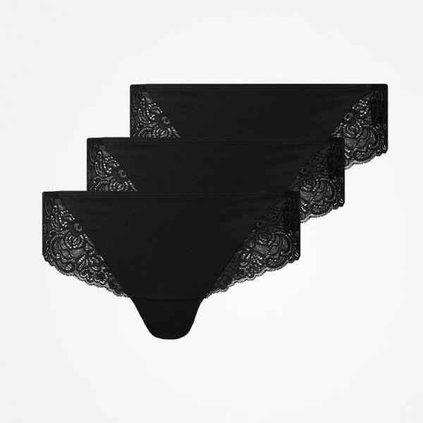 Brazilian Slip Lace Cotton