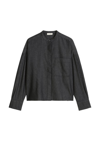 Chambray-Bluse relaxed