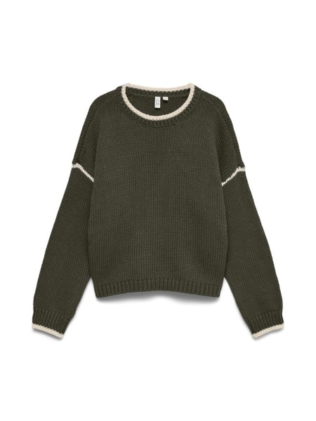 VMMARGOT LS O-NECK STITCH PULLOVER BTQ