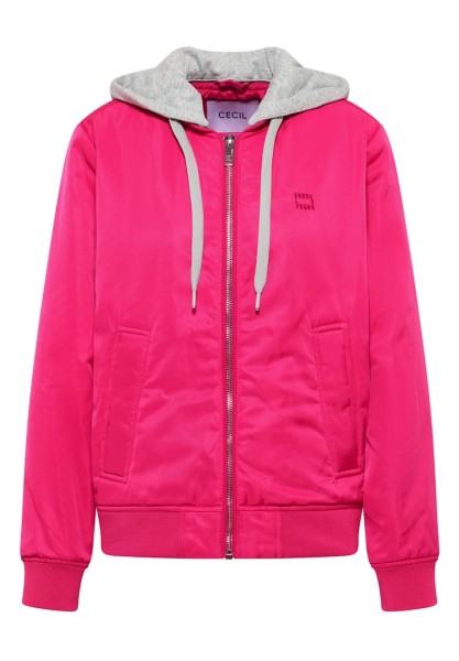 Blouson mit abnehmbarer Sweat-Kapuze