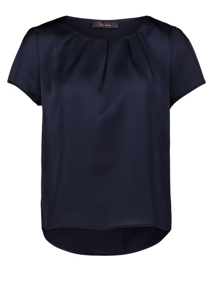 Satin-Bluse