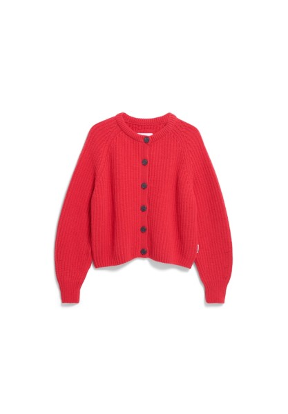 RIB KNIT CARDIGAN