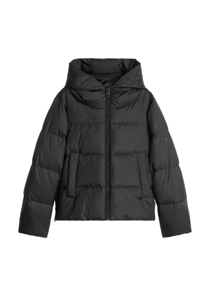 Puffer-Daunenjacke mit Kapuze regular