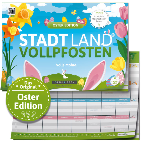 Stadt Land Vollpfosten Oster-Edition