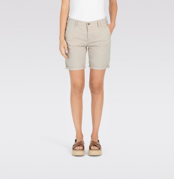 MAC JEANS - CHINO SHORTS, Fade out gabardine light