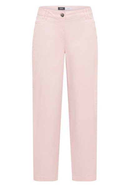 Mid Waist Barrel Leg Hose im Casual Fit