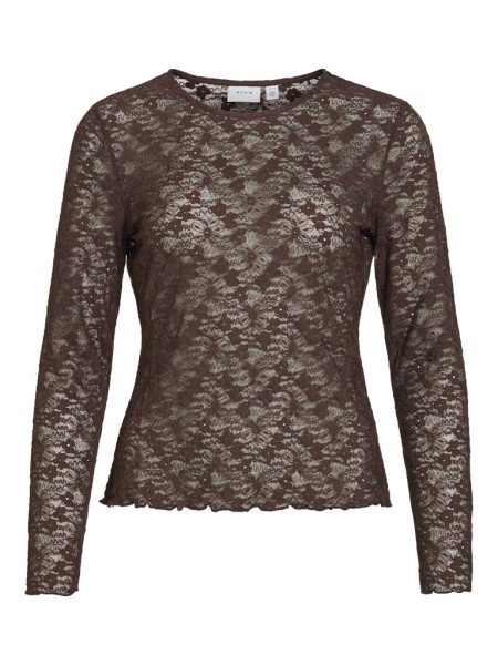 VIFAY O-NECK L/S TOP - NOOS