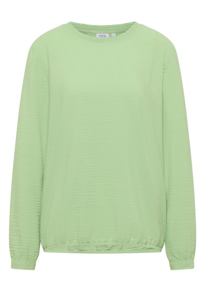 Bluse mit Smock-Ausschnitt