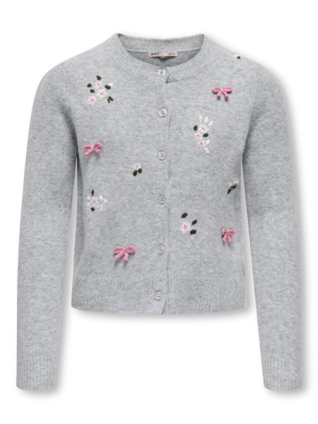 KOGDORA DETAIL LS O-NECK CARDIGAN KNT