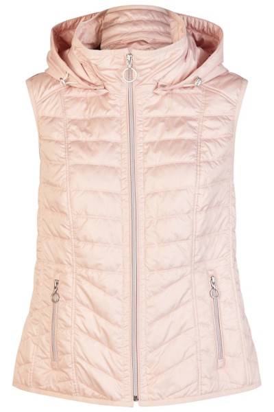 Steppweste mit Kapuze