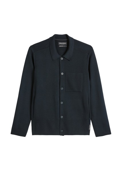 Strick-Overshirt regular