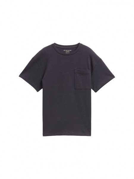 Oversize T-Shirt mit Brusttasche
