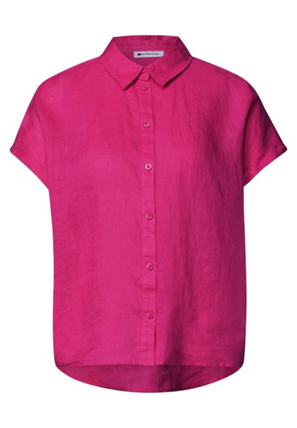 Dropped Shoulder Bluse aus Leinen