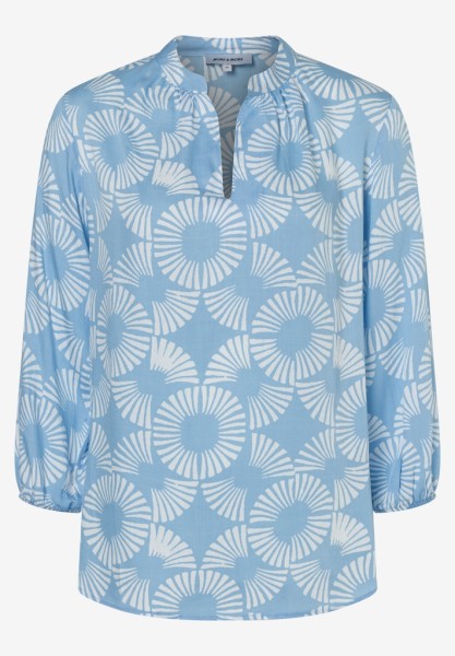 Viskosebluse mit Print