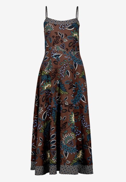 Maxikleid mit floralem Muster