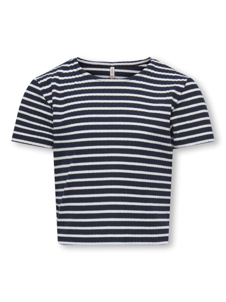 KOGNELLA STRIPED S/S O-NECK TOP JRS NOOS